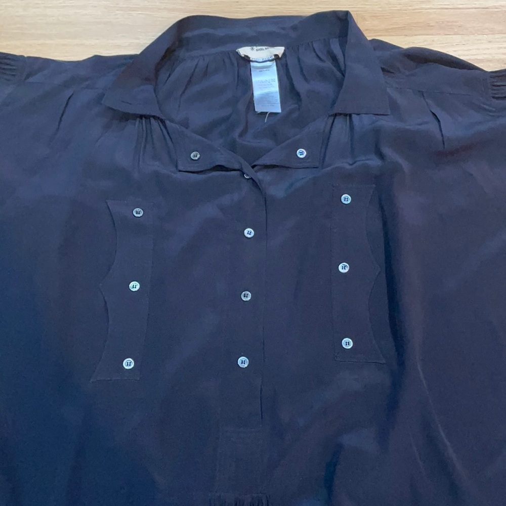 Vintage Isabel Marant Etoile silk oversized shirt dress - Picture 2 of 4
